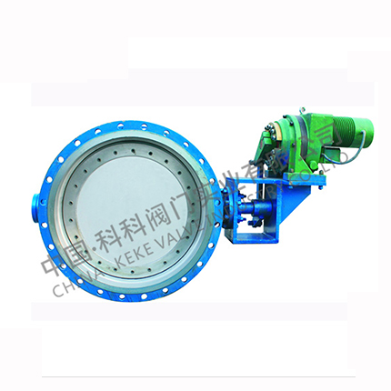 D943H electric actuator butterfly valve