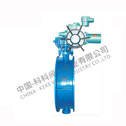 D943H electric flange butterfly valve